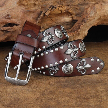 Roman Skull Totem Belt #191012