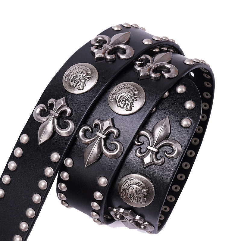 Roman Skull Totem Belt #191012