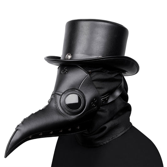 Gothic Plague Doctor Crow Mask Props Cosplay Steampunk Raven Costume #FPBM062