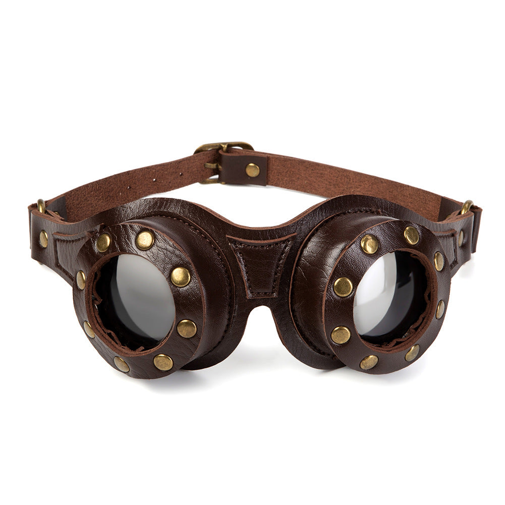 Personalized Steampunk Style Cosplay Goggle #FGS007CF