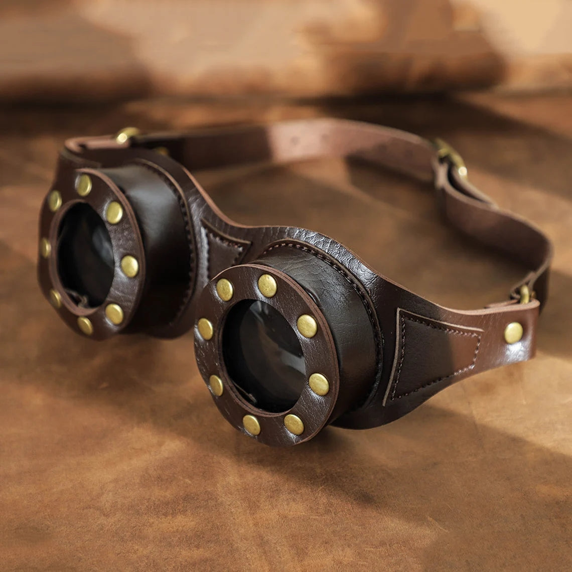 Personalized Steampunk Style Cosplay Goggle #FGS007CF