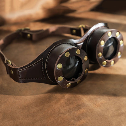 Personalized Steampunk Style Cosplay Goggle #FGS007CF