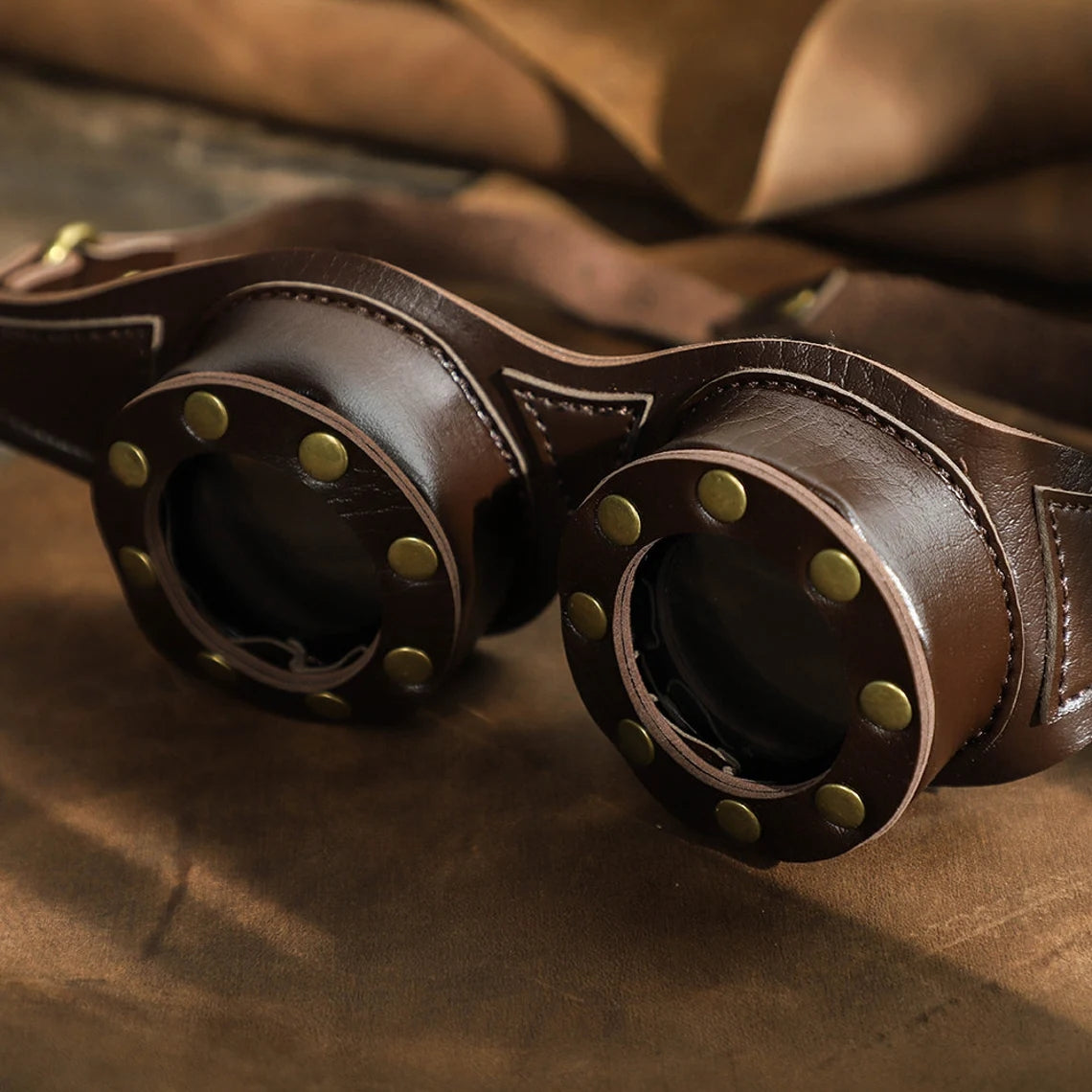 Personalized Steampunk Style Cosplay Goggle #FGS007CF