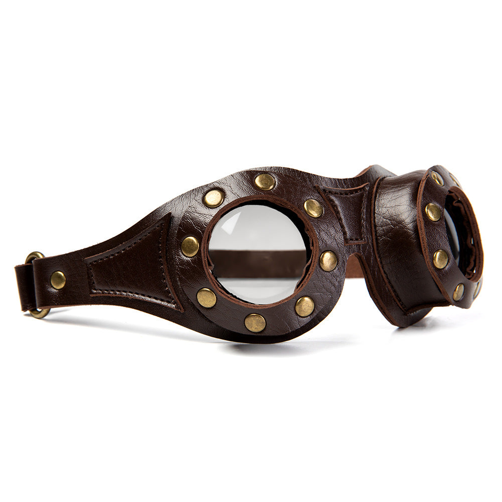 Personalized Steampunk Style Cosplay Goggle #FGS007CF