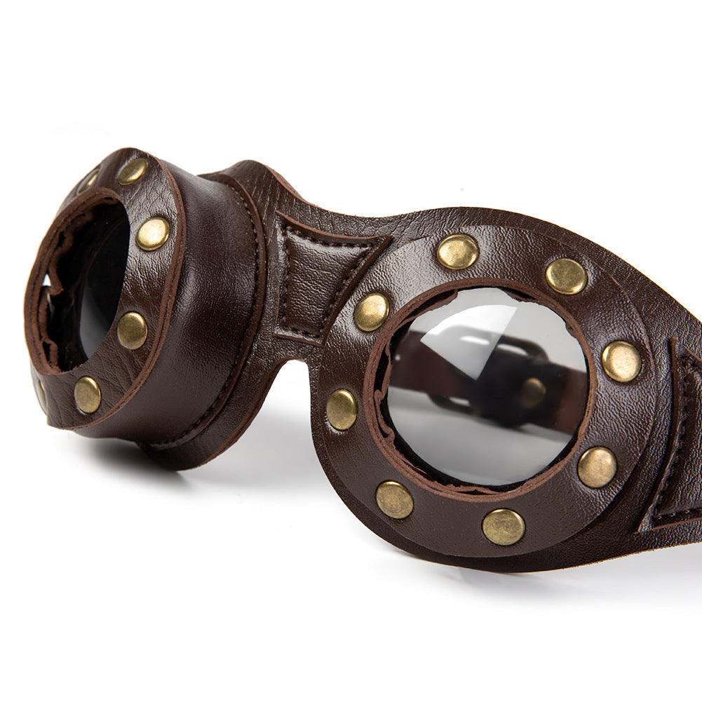 Personalized Steampunk Style Cosplay Goggle #FGS007CF