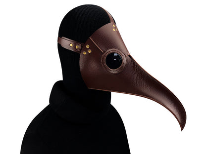 Plague Doctor Bird Mask Long Nose Beak Cosplay Steampunk Costume #FHG107