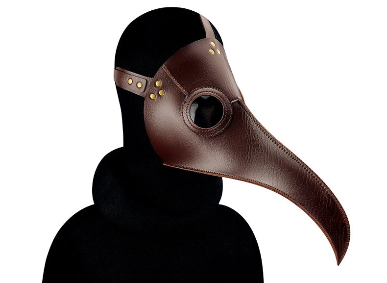 Plague Doctor Bird Mask Long Nose Beak Cosplay Steampunk Costume #FHG107