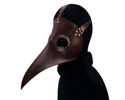 Plague Doctor Bird Mask Long Nose Beak Cosplay Steampunk Costume #FHG107