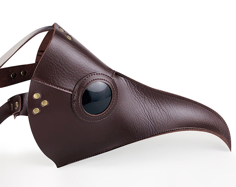 Plague Doctor Bird Mask Long Nose Beak Cosplay Steampunk Costume #FHG107