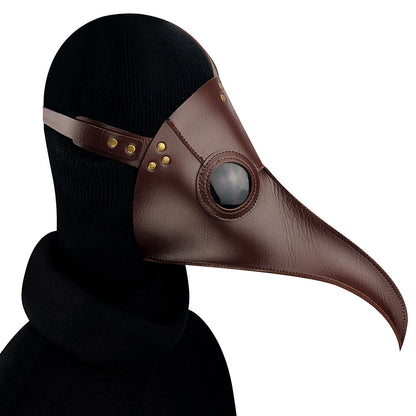 Plague Doctor Bird Mask Long Nose Beak Cosplay Steampunk Costume #FHG107