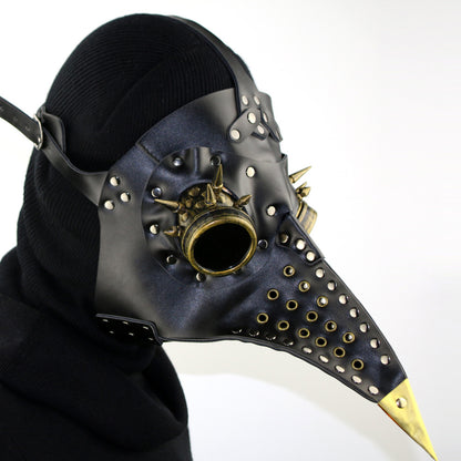 Steampunk Plague Bird Beak Mask Halloween Prom Party Headgear #HG079