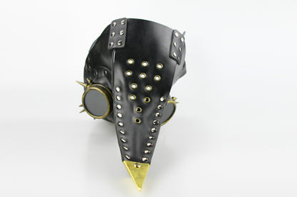 Steampunk Plague Bird Beak Mask Halloween Prom Party Headgear #HG079