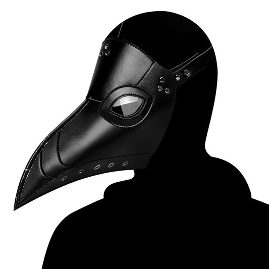 Steampunk Plague Doctor Hooked Beak Mask #FPBM053
