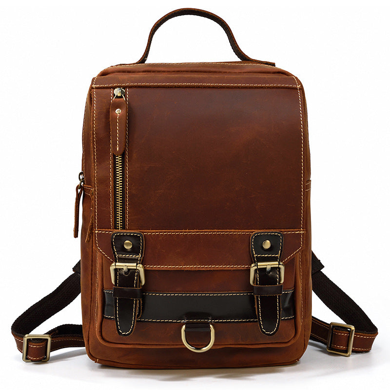 Alfred Leather Satchel Backpack No.1038