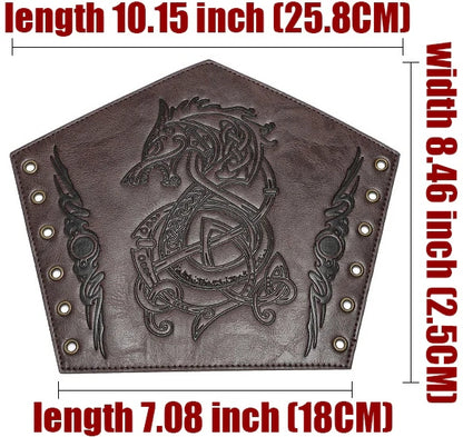 DEEPKEE Embossed Wristguard Knight's Wristguard Armband  FAS051