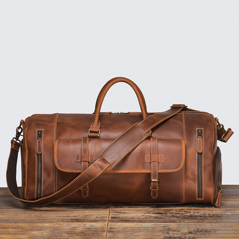 DEEPKEE HANDMADE | ADOLF LEATHER DUFFLE No.1188-1