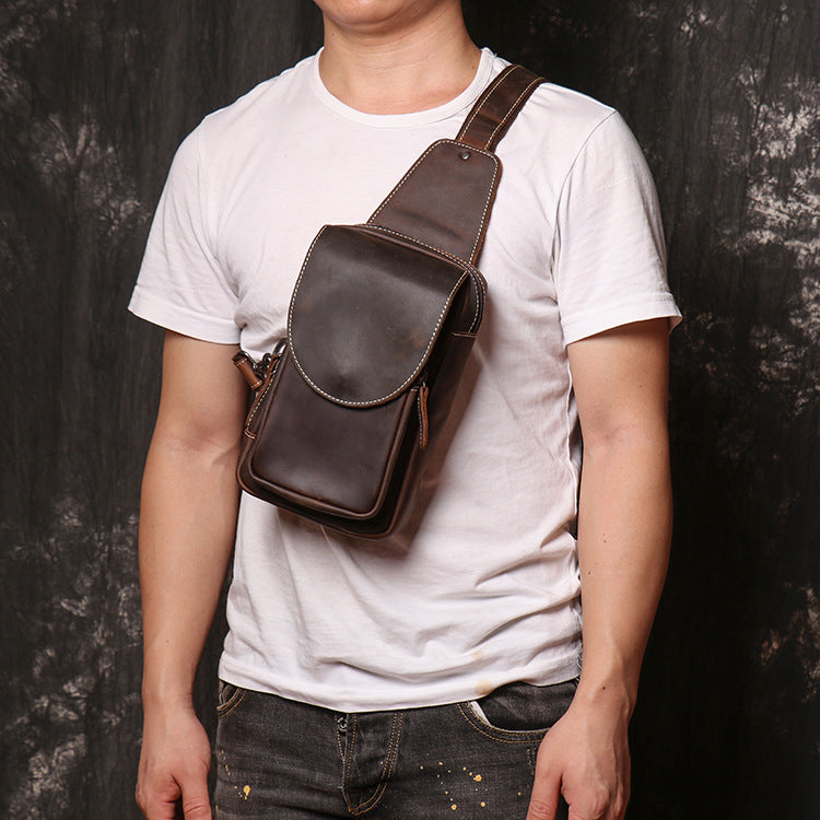 Bobby Leather Crossbody Bag No.J071