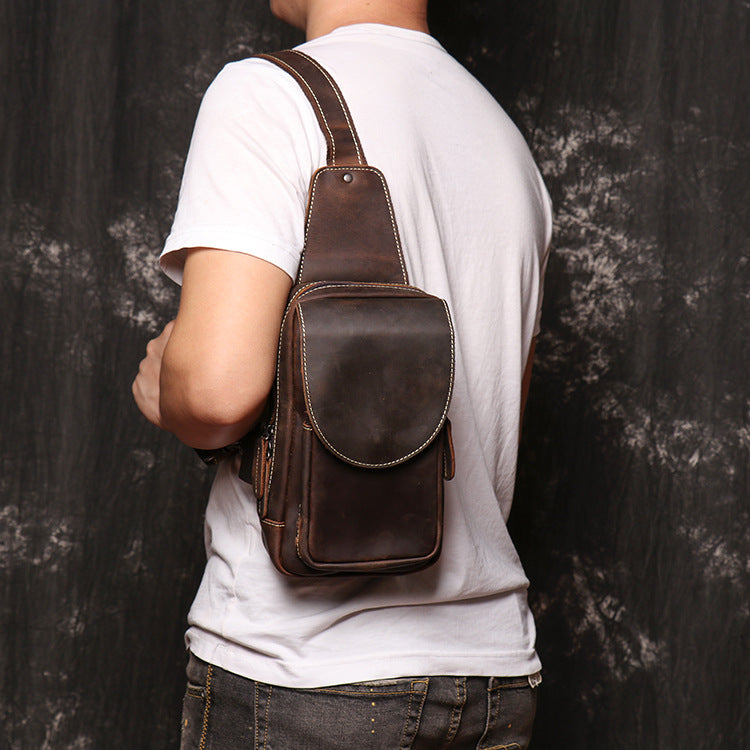 Bobby Leather Crossbody Bag No.J071