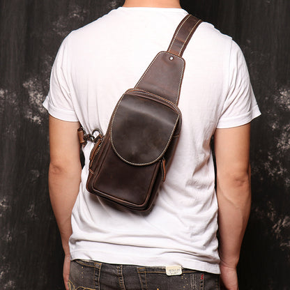 Bobby Leather Crossbody Bag No.J071