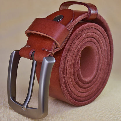 THE LONG HAUL BELT - CLASSIC 100% REAL LEATHER BELT 688