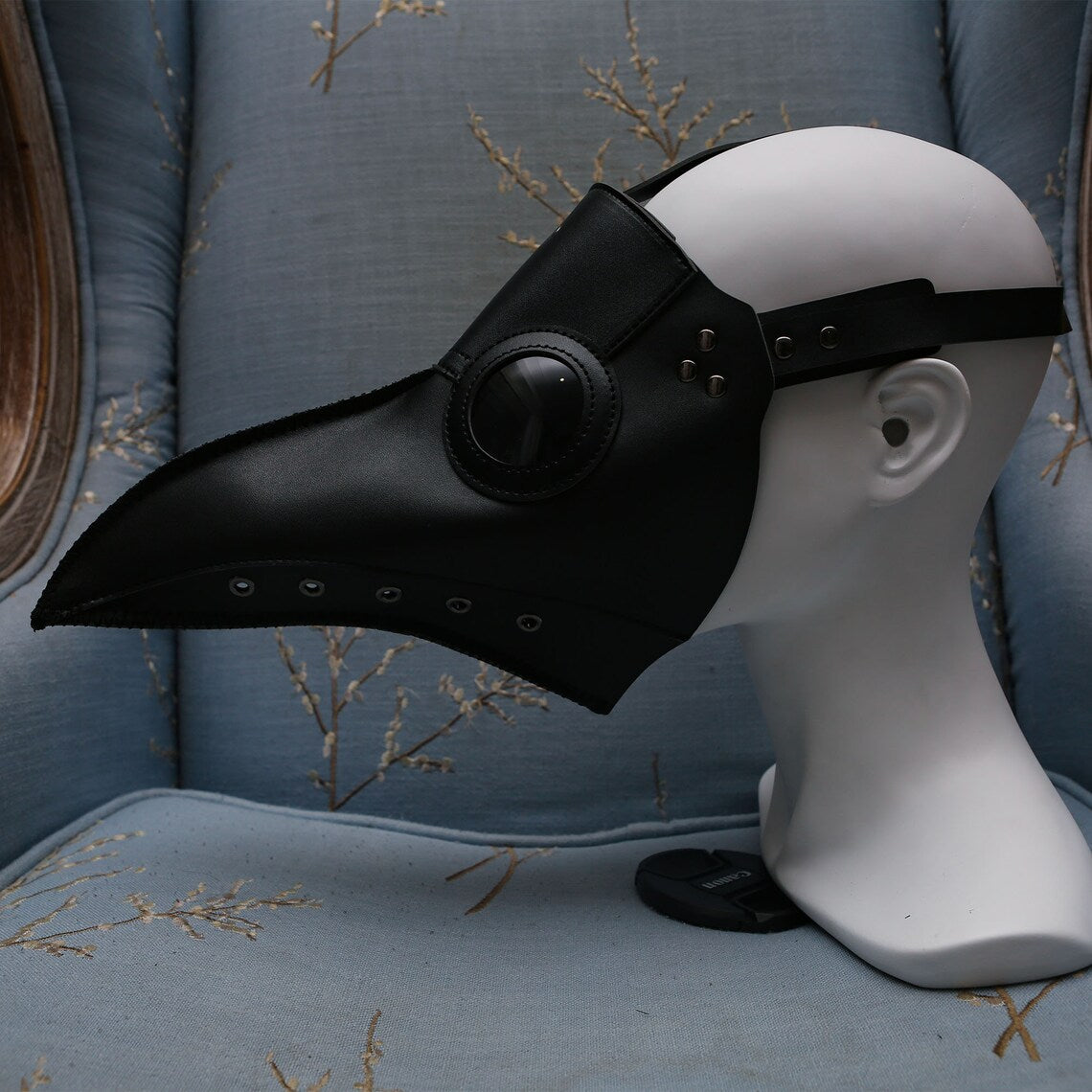 Deepkee Leather Plague Doctor Basis Mask #HG065