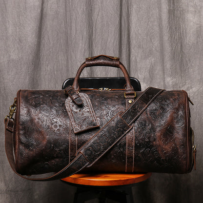 DEEPKEE LEATHER | Sheridan Style Duffle Bag No.30009-5