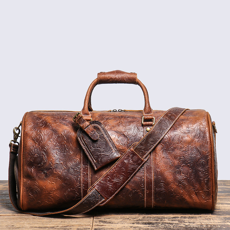 DEEPKEE LEATHER | Sheridan Style Duffle Bag No.30009-5