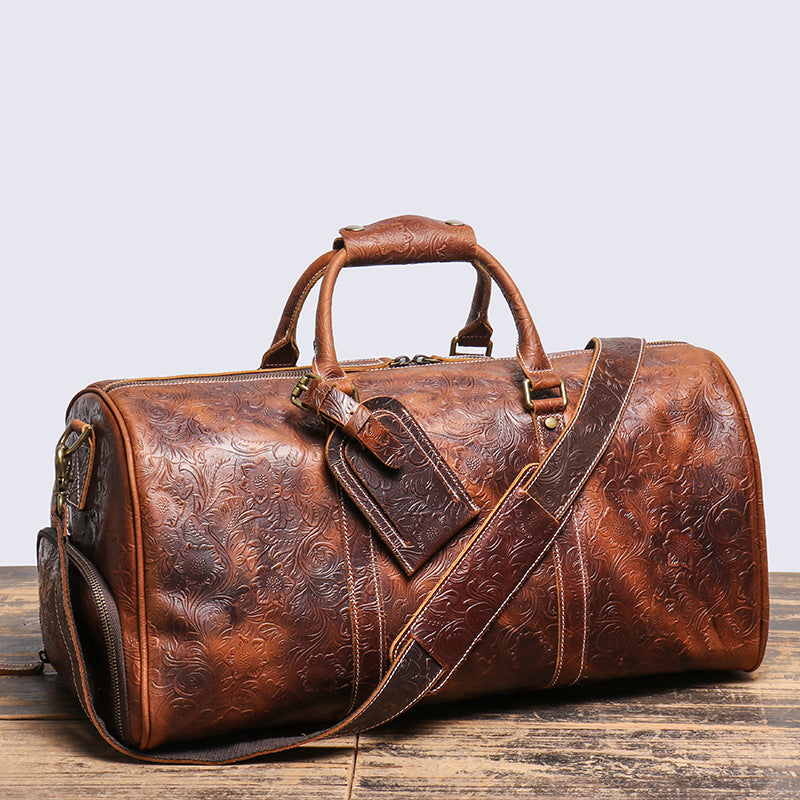 DEEPKEE LEATHER | Sheridan Style Duffle Bag No.30009-5