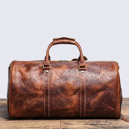 DEEPKEE LEATHER | Sheridan Style Duffle Bag No.30009-5