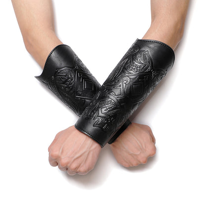 Nordic Viking Wristguard Medieval Renaissance COSPLAY Props Arm Guards FAS053