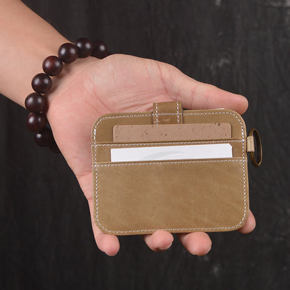 DEEPKEEE HANDMADE | Aged Style Basic Card Holder No.J032