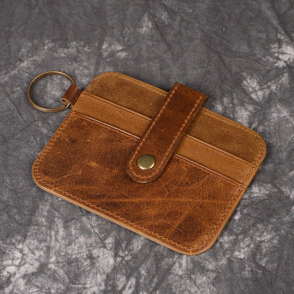 DEEPKEEE HANDMADE | Aged Style Basic Card Holder No.J032