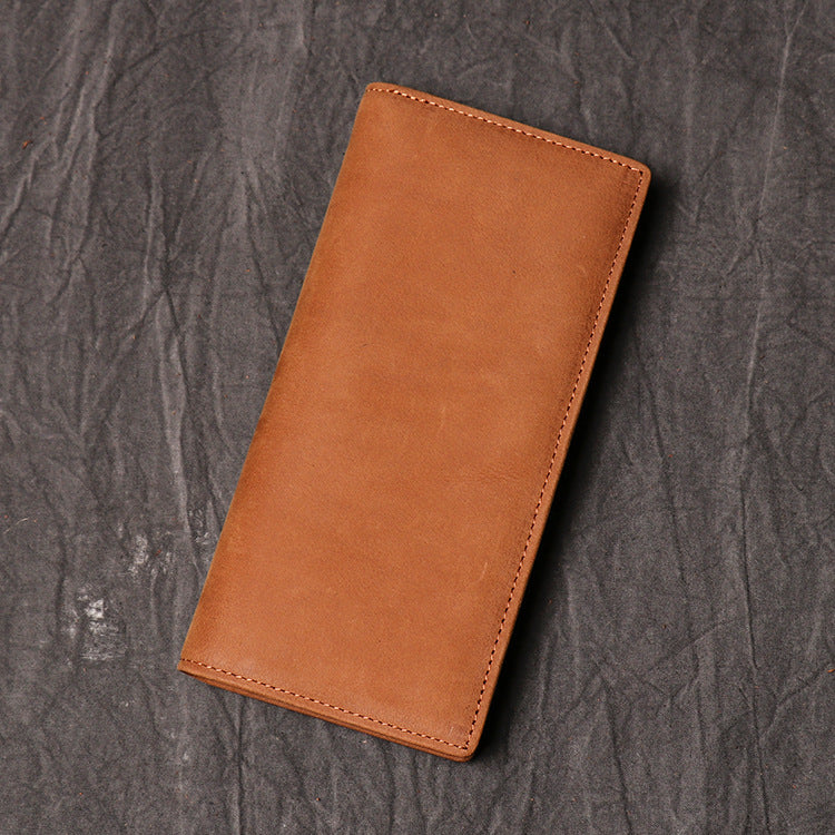 DEEPKEEE HANDMADE | Crazy Horse Leather Suit Wallet No.L196_1