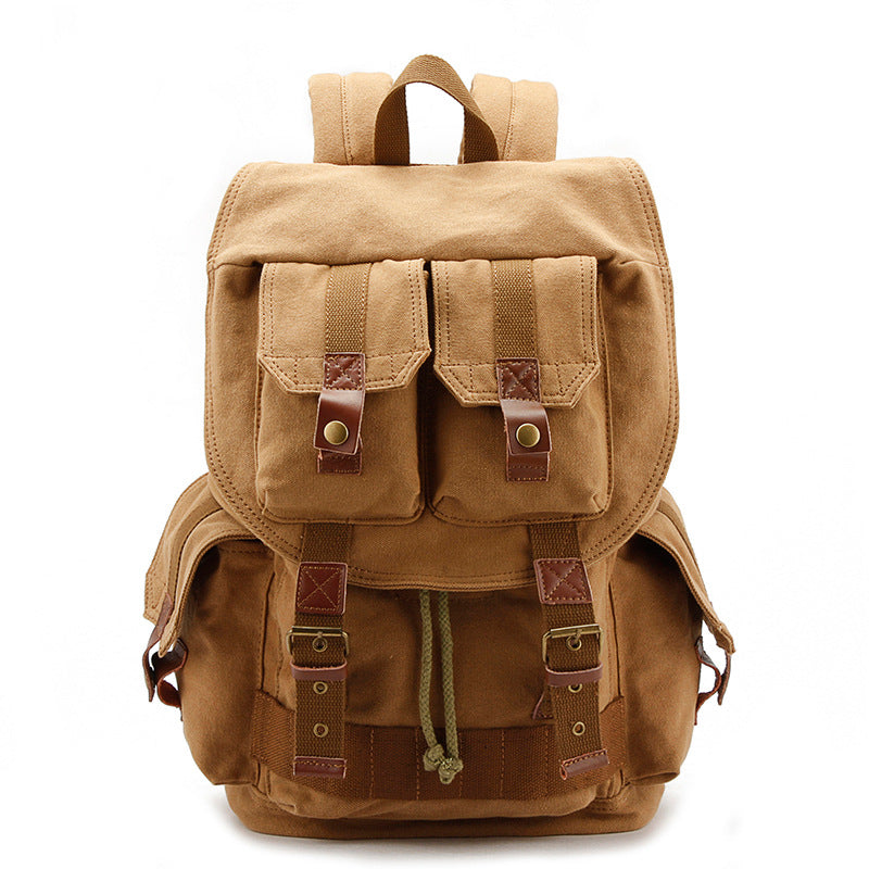 Casual Retro Photography Backpack Bag #F1233