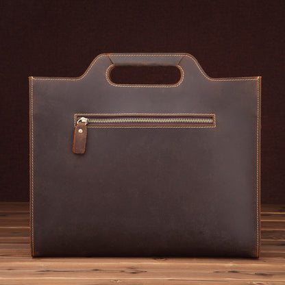 Slim Briefcase DEEPKEE LEATHER 2 Folio No.SF046