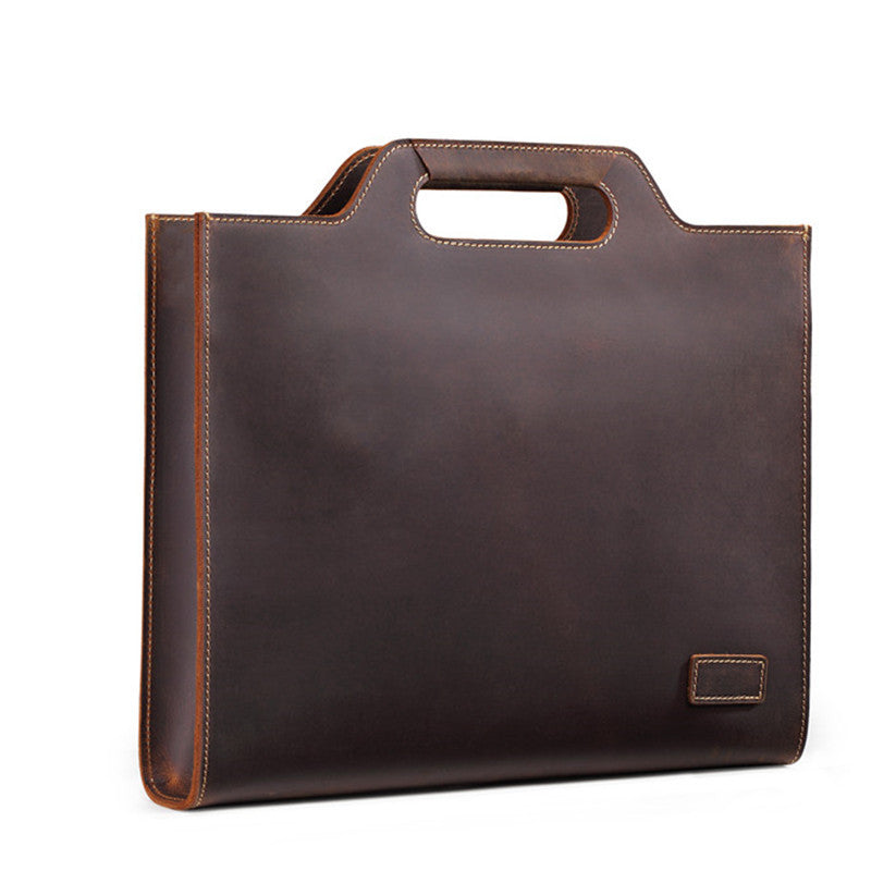 Slim Briefcase DEEPKEE LEATHER 2 Folio No.SF046