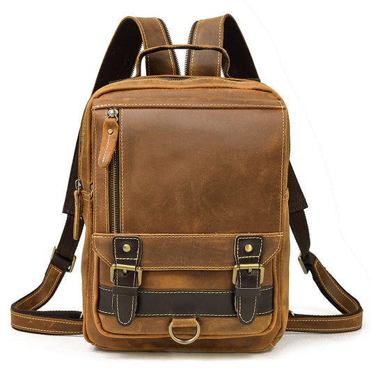 Alfred Leather Satchel Backpack No.1038