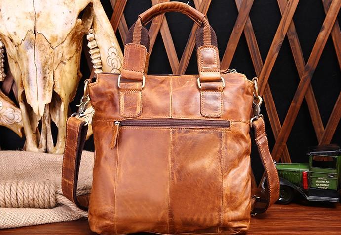 Leather Mens Vintage Briefcase Business Briefcase Work Briefcase For Men