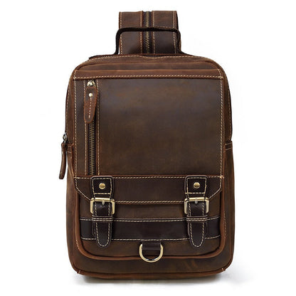 Alfred Leather Satchel Backpack No.1038