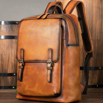 Jock Leather Loiter Backpack No2247