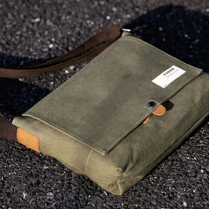 Cool Canvas Mens 11¡®¡¯ 13¡®¡¯ Mac Pro Air Side Bag Shoulder Bag Messenger Bag for Men