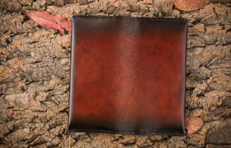 Handmade Leather Mens Clutch Wallet Cool Leather Wallet Long Phone Wallets for Men