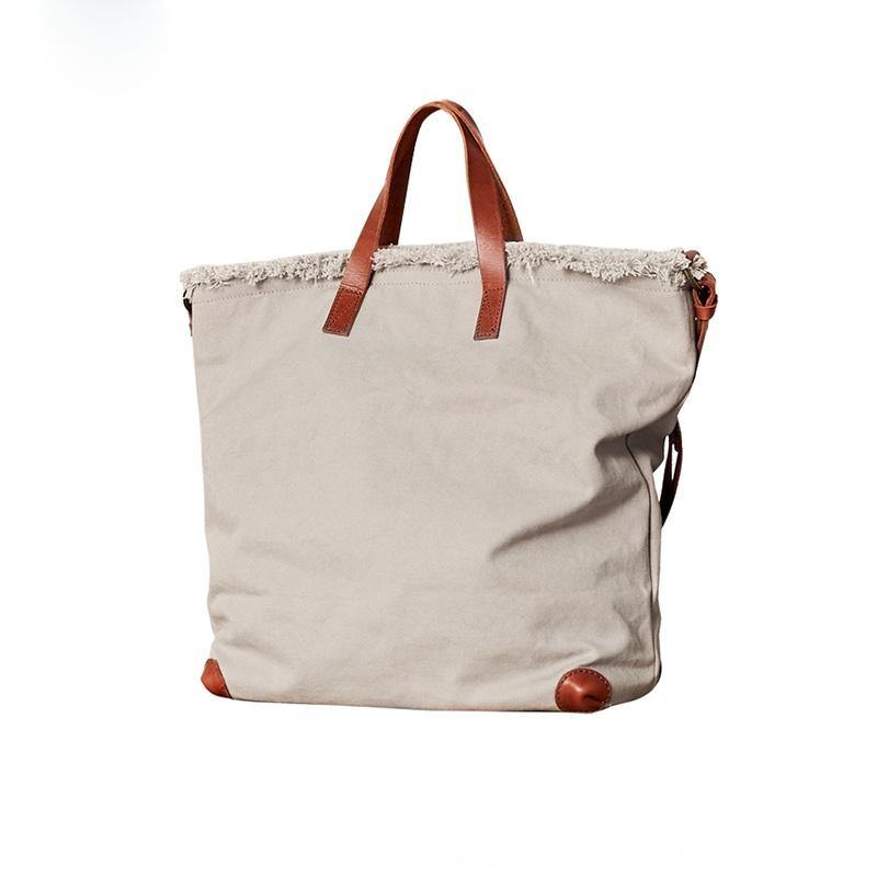 Canvas Cool Mens Tote Bag 14 inches Canvas Handbag Canvas Tote for Men Women