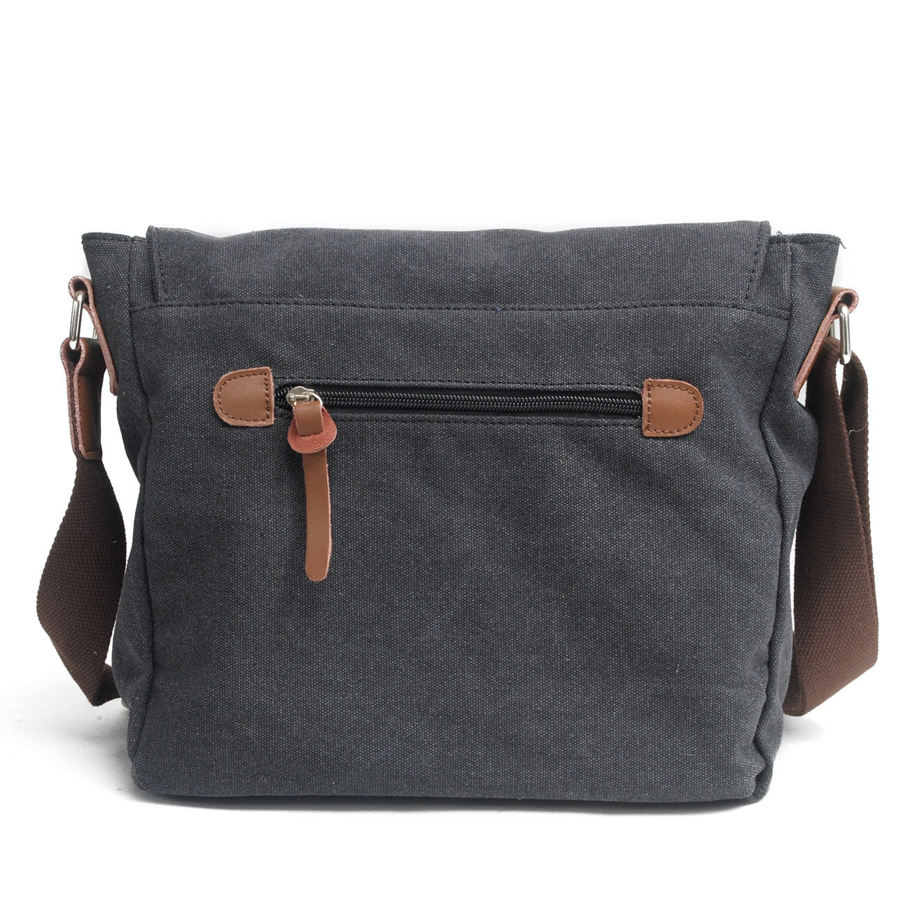 Waxed Canvas Leather Mens Small DSLR Camera Bags Side Bag Messenger Bag Shoulder Bag For Men