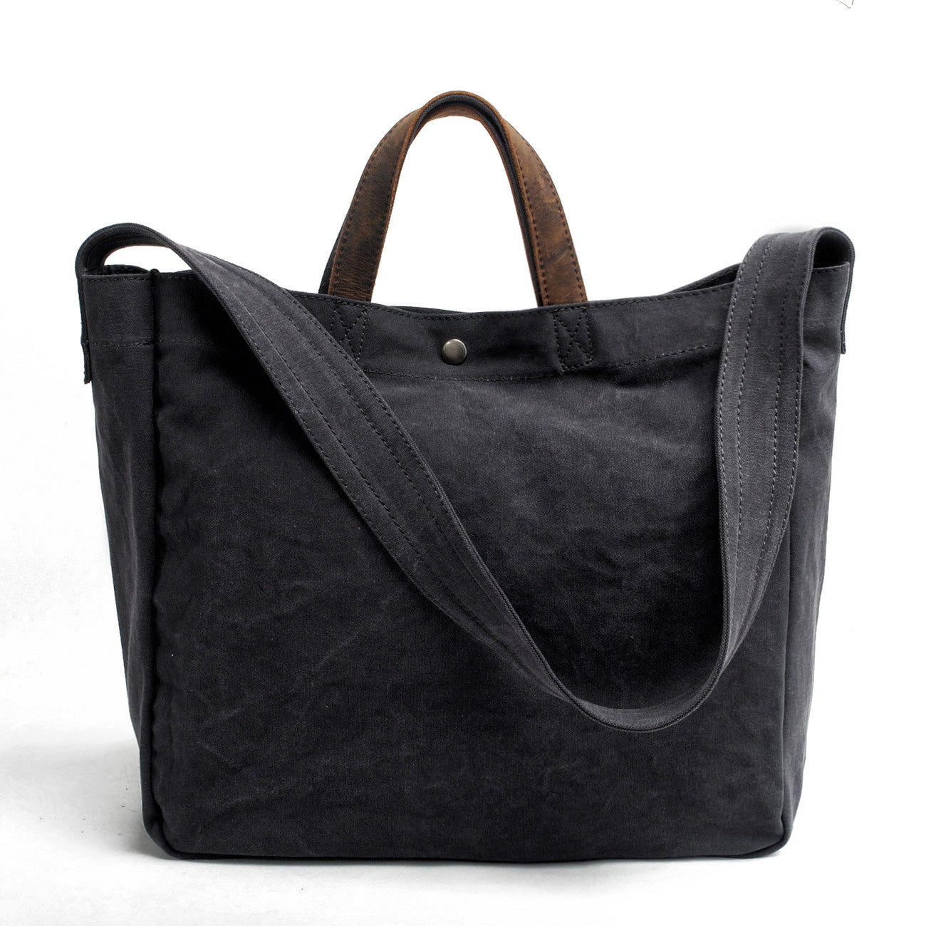 Cute Canvas Mens Womens White Handbag Tote Bag Shoulder Bag Tote Purse For Men