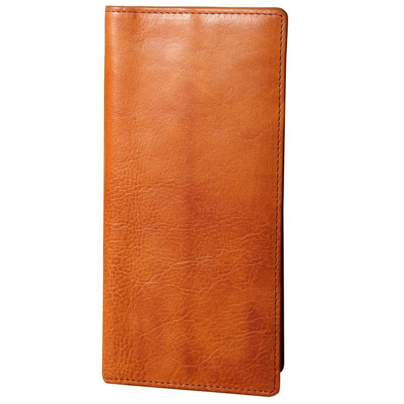 Genuine Leather Mens Cool Long Leather Wallet Slim Travel Passport Wallet for Men