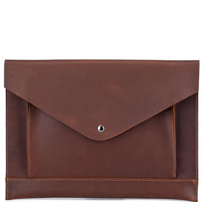 BLACK and BROWN MENS LEATHER SLIM CLUTCH PURSE BAG CLUTCH BAG FOR MEN