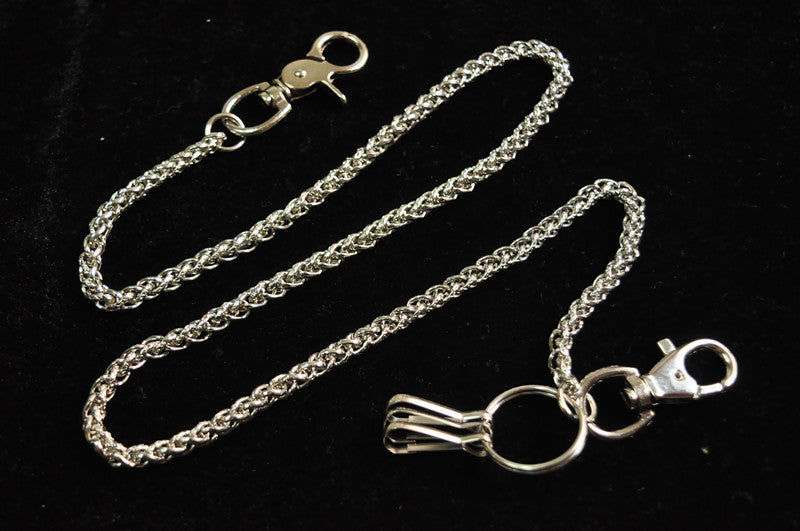 Cool Silver Punk Mens Key Chain Pants Chain Long Wallet Chain For Men