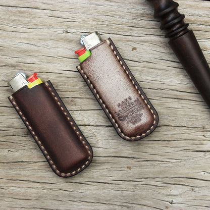 Bic J3 Leather Lighter Case Leather Bic J3 Lighter Holder Leather Bic Lighter Covers For Men