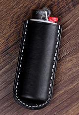 Black Bic j3 j5 j6 Leather Lighter Case Leather Bic j3 j5 j6 Lighter Holder Leather Bic j3 j5 j6 Lighter Covers For Men